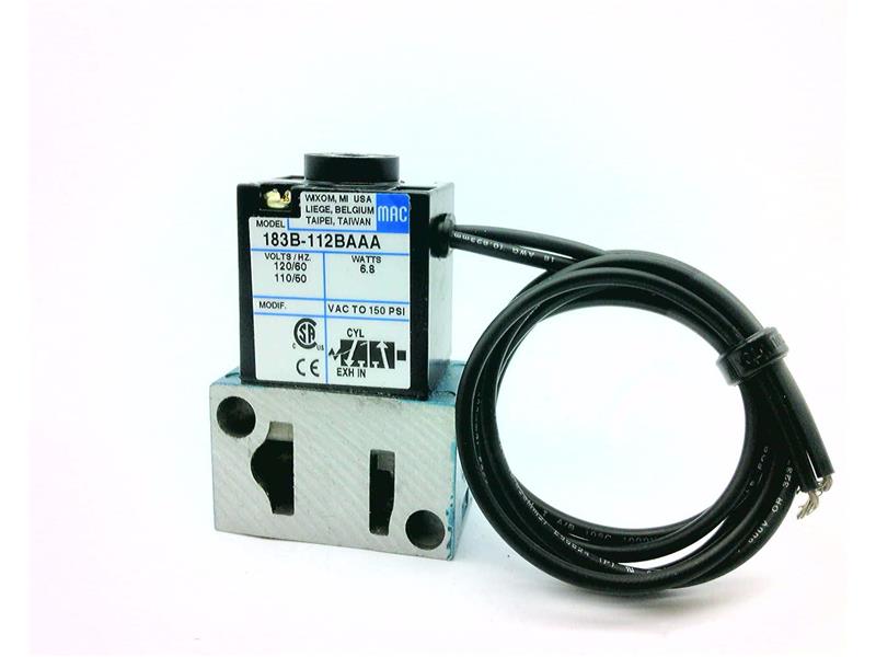 MAC VALVES INC 183B-112BAAA