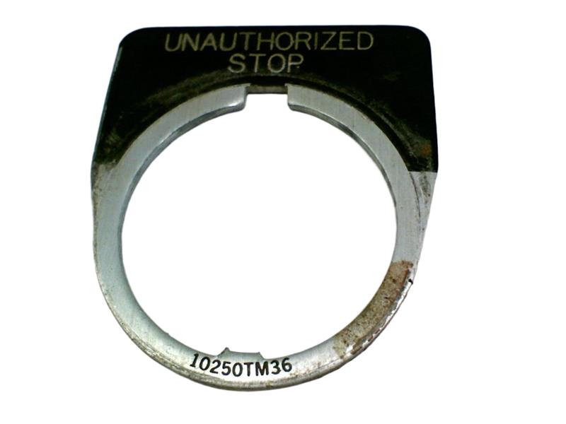 10250TM36UNAUTHORIZEDSTOP by EATON CORPORATION