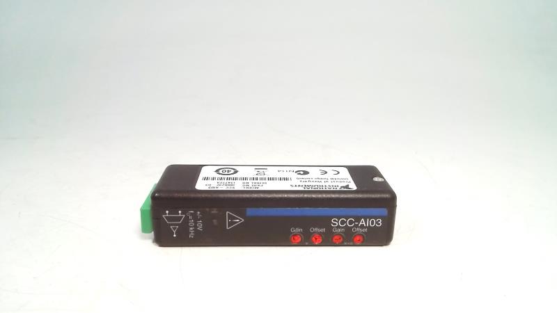 NATIONAL INSTRUMENTS SCC-AI03