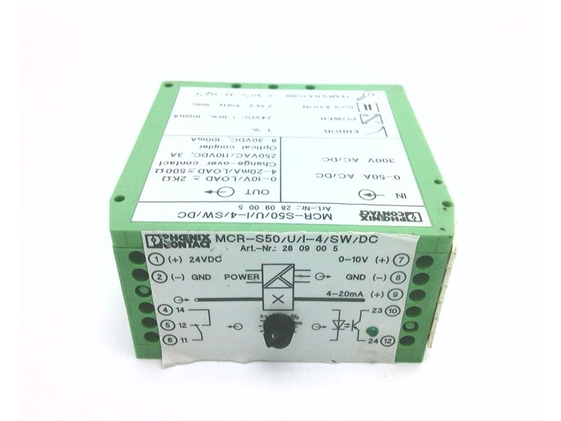 PHOENIX CONTACT MCR-S50/U/1-4/SW/DC
