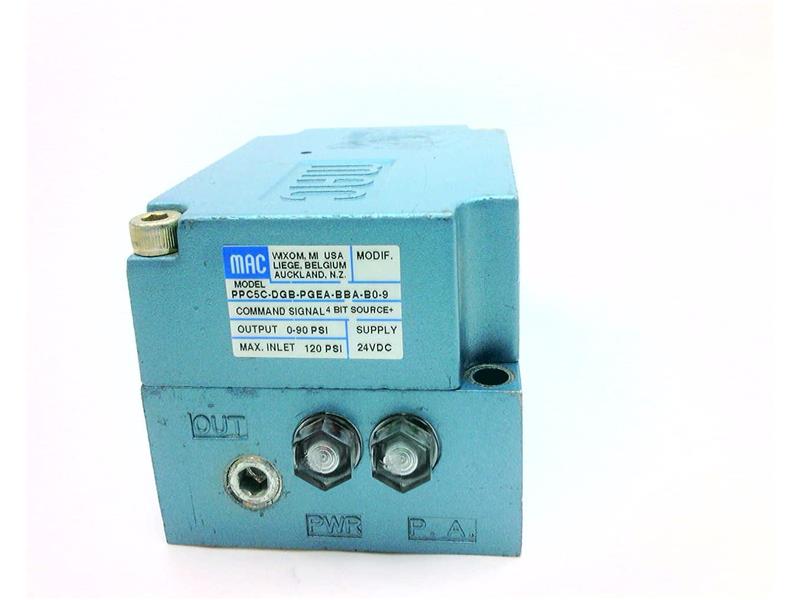 MAC VALVES INC PPC5C-DGB-PGEA-BBA-B0-9