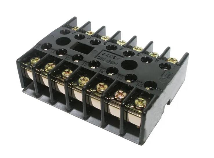 STRUTHERS DUNN RELAYS 33377 SOCKET/FRONT CONN.