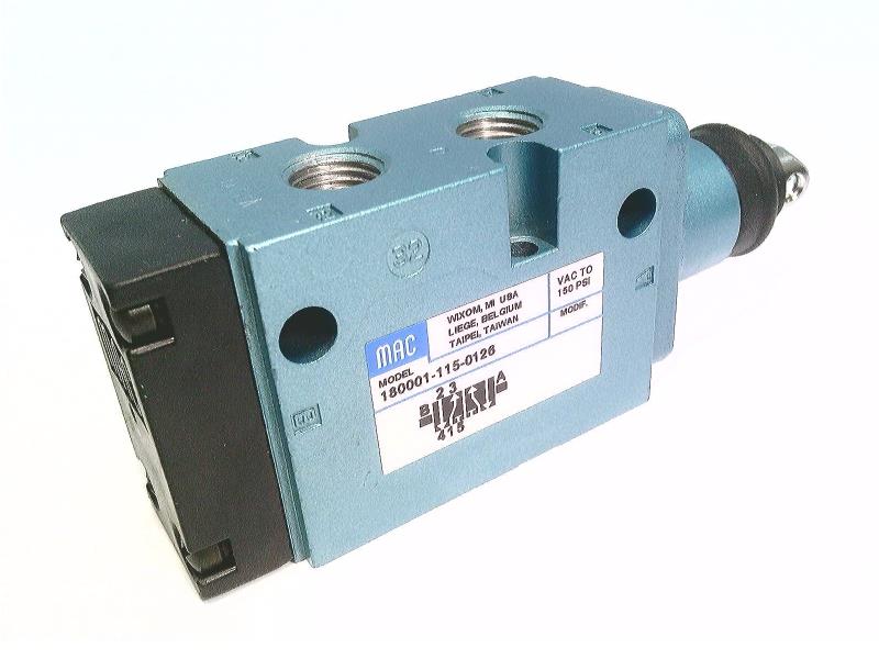MAC VALVES INC 180001-115-0126