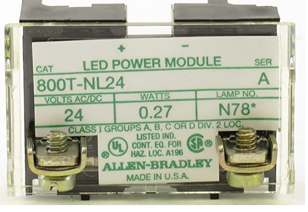 ALLEN BRADLEY 800T-NL24