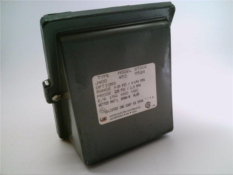 UNITED ELECTRIC J400-453