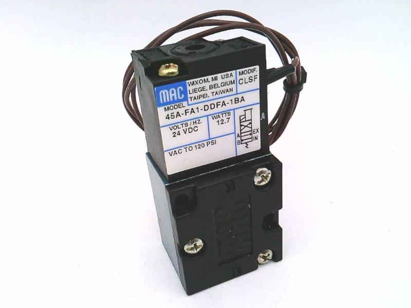 MAC VALVES INC 45A-FA1-DDFA-1BA=CLSF