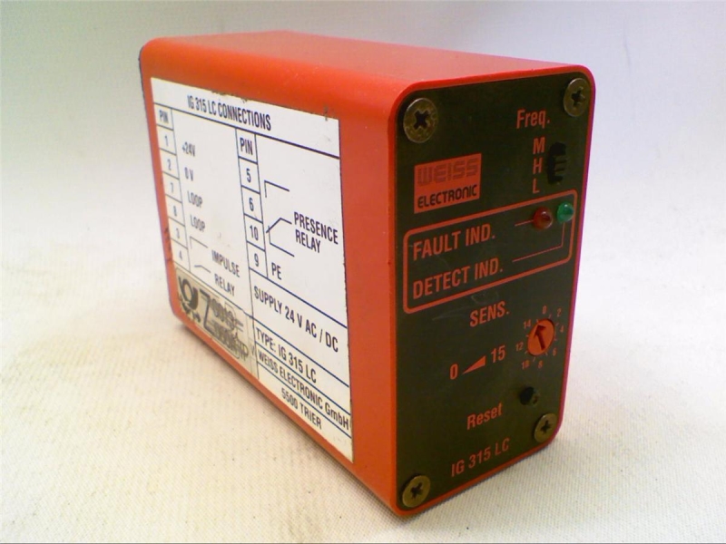 WEISS INSTRUMENTS IG-315-LC-24VAC/DC