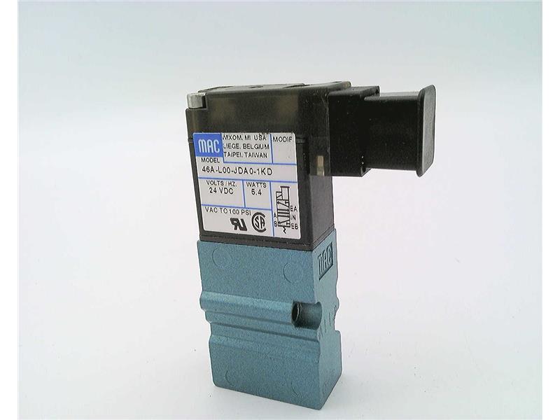 MAC VALVES INC 46A-L00-JDA0-1KD