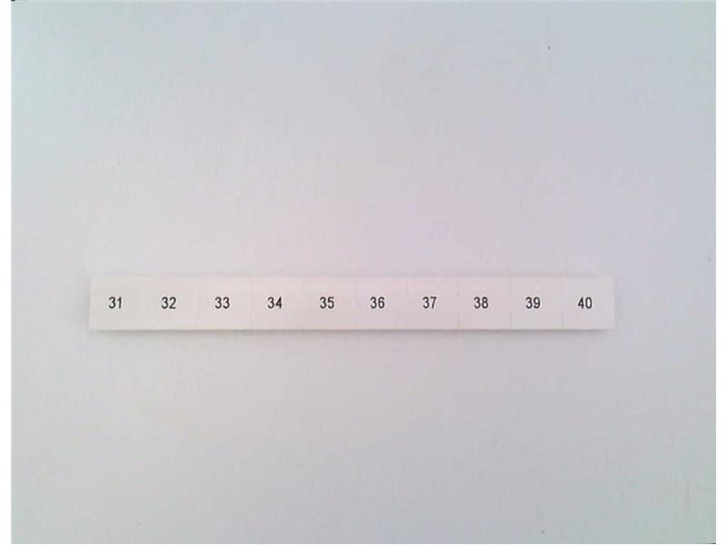 PHOENIX CONTACT ZB10,LGS:FORTL.ZAHLEN 31-40