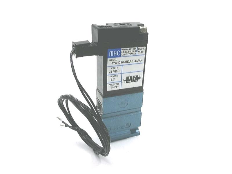 MAC VALVES INC 37A-D10-HDAB-1MA