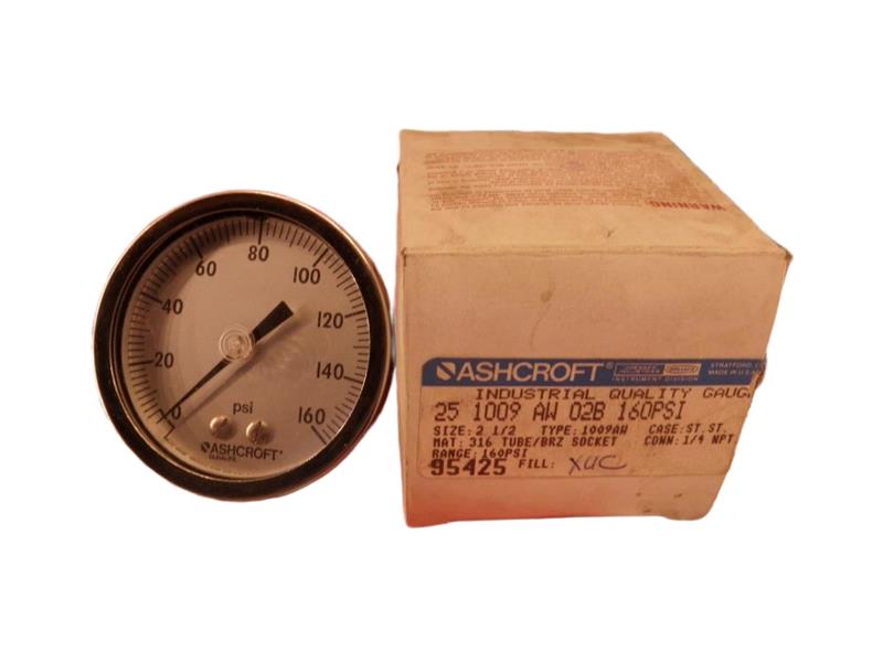 ASHCROFT 25-1009-AW-02B-160#