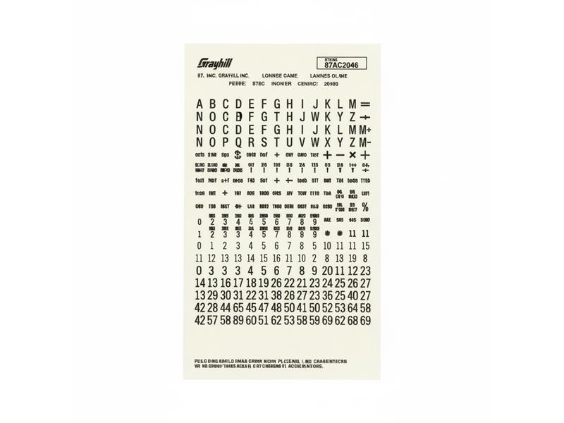 GRAYHILL INC 87AC2046