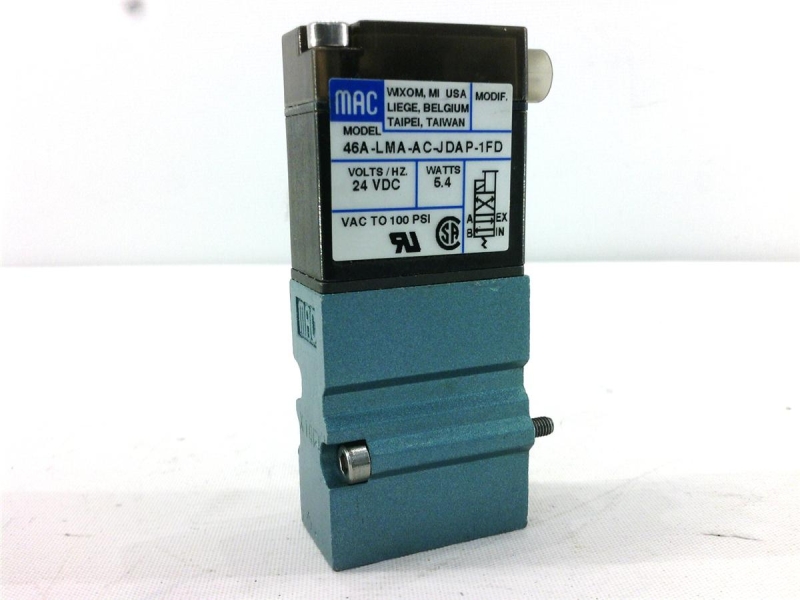 MAC VALVES INC 46A-LMA-AC-JDAP-1FD