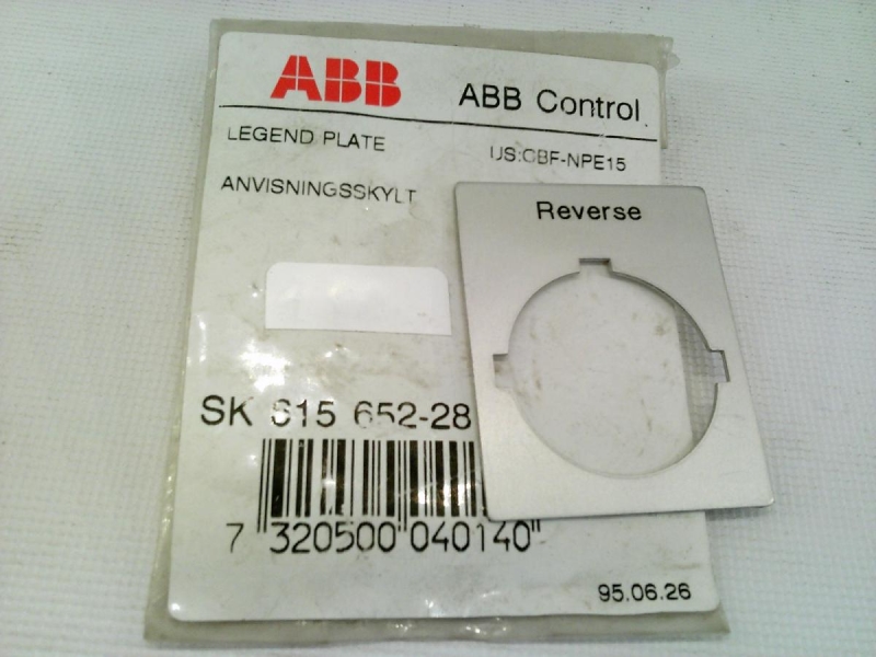 ASEA BROWN BOVERI CBF-NPE15