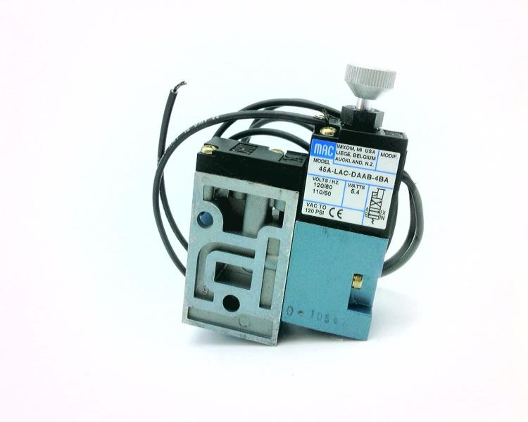 MAC VALVES INC 45A-LAC-DAAB-1BA