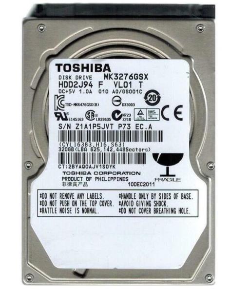 TOSHIBA MK3276GSX