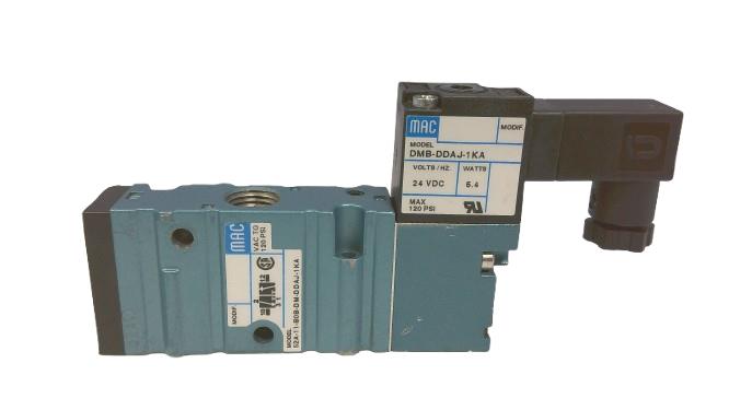 MAC VALVES INC 52A-11-B0B-DM-DDAJ-1KA