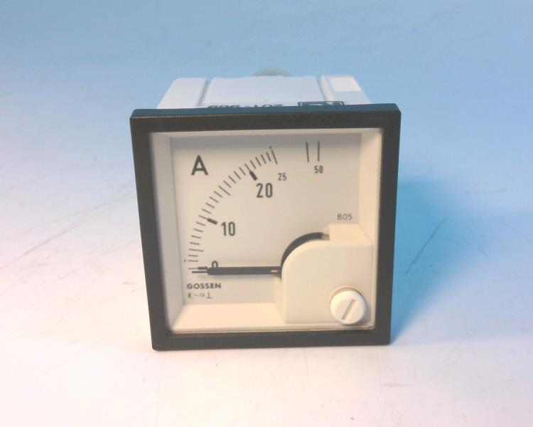 GMW GOSSEN EQB 48 MB: 25/50A SCALA: 0-25/50A