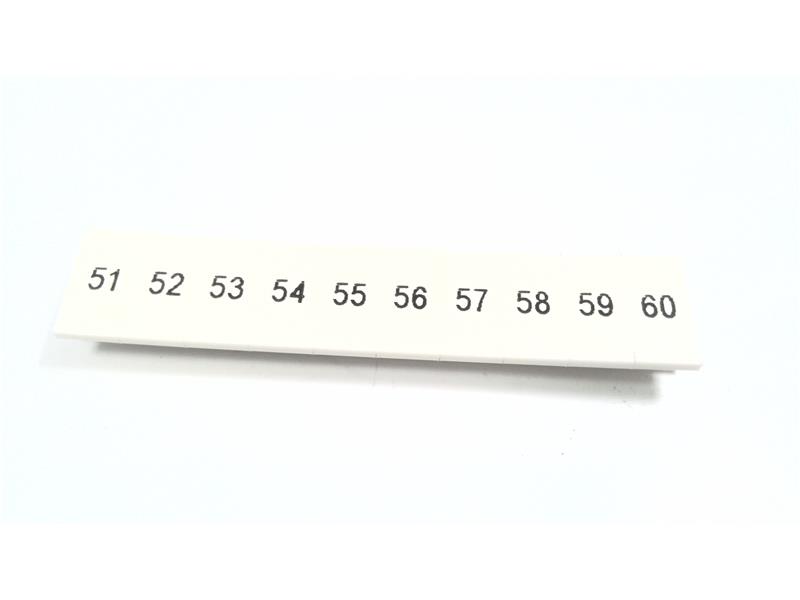 PHOENIX CONTACT ZB 5,LGS:FORTL.ZAHLEN 51-60