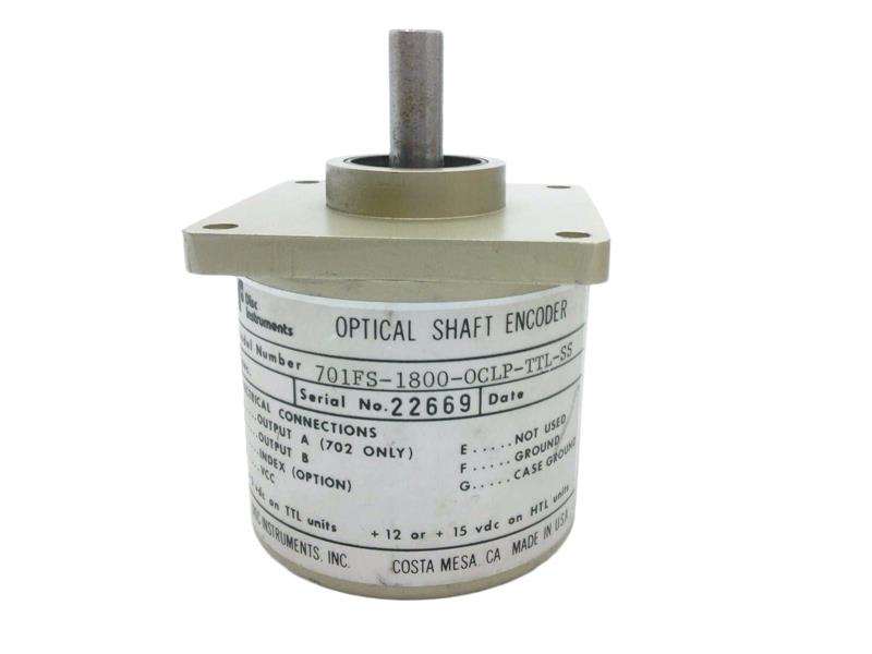 DANAHER CONTROLS 701FS-1800-0CLP-TTL-SS