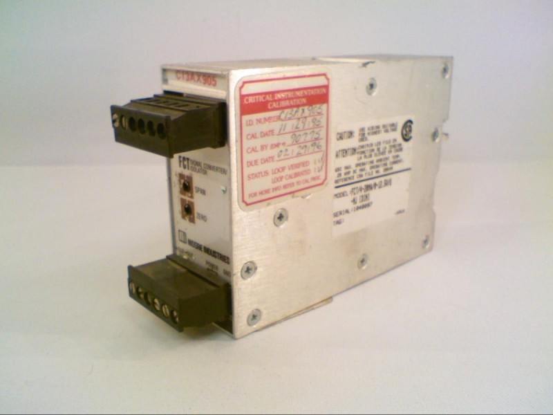 MOORE INDUSTRIES FCT/4-20MA/0-12.5V/U-NJ