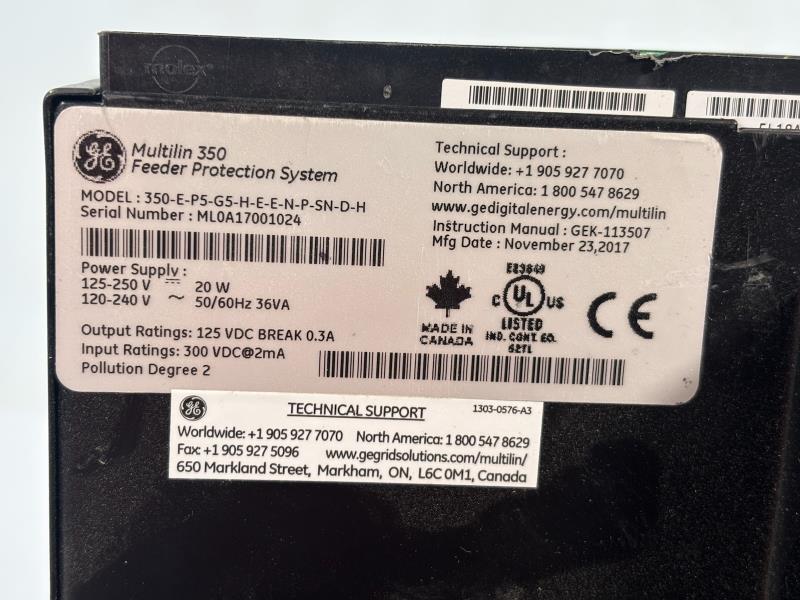 GENERAL ELECTRIC 350-E-P5-G5-H-E-E-N-P-SN-D-H