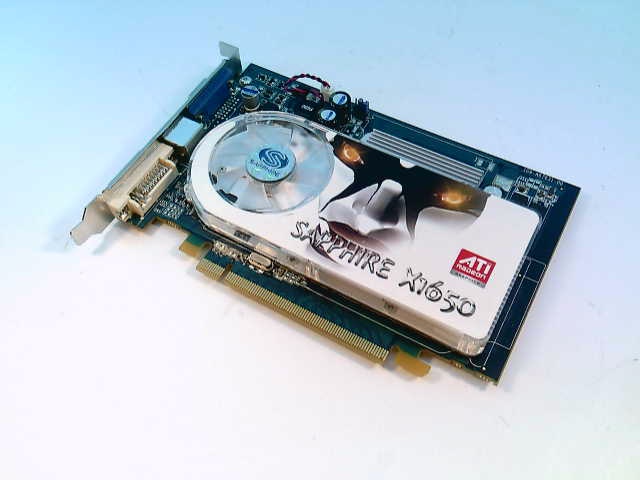 ATI X1650 512M DDR2 PCIE VGA/TVO/DVI-I
