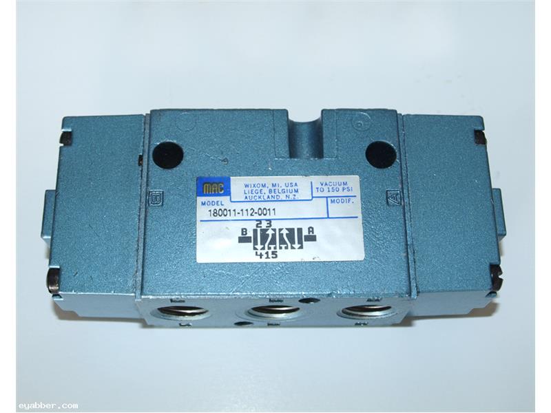 MAC VALVES INC 180011-112-0011