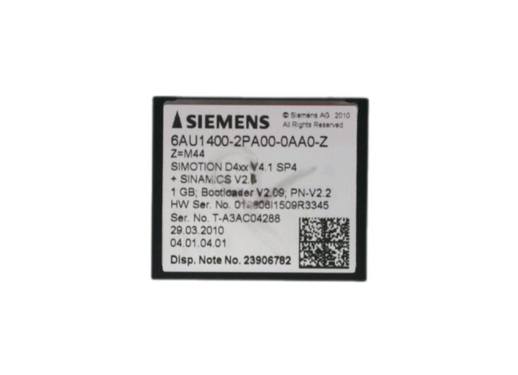SIEMENS 6AU1-400-2PA00-0AA0-Z-M44