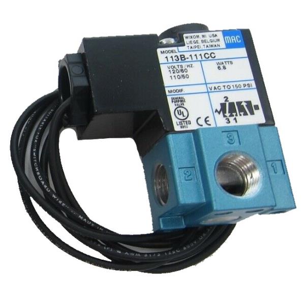 MAC VALVES INC 113B-111CC