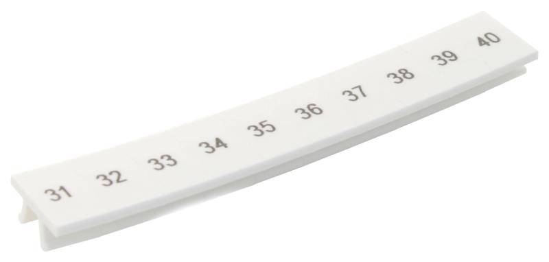 PHOENIX CONTACT ZB 6 LGS:FORTL.ZAHLEN 31-40