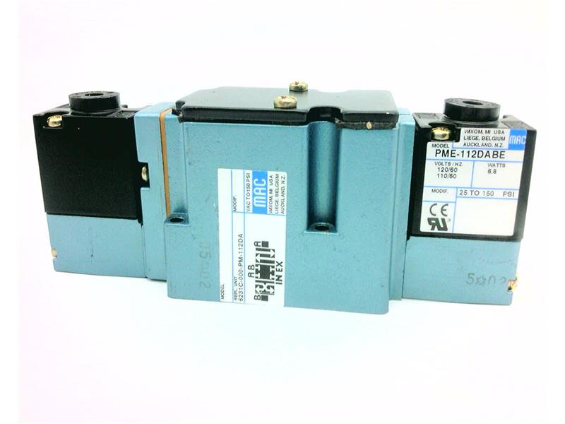 MAC VALVES INC 6231C-000-PM-112DA