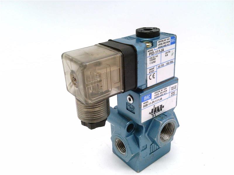MAC VALVES INC 55B-11-PI-111JC