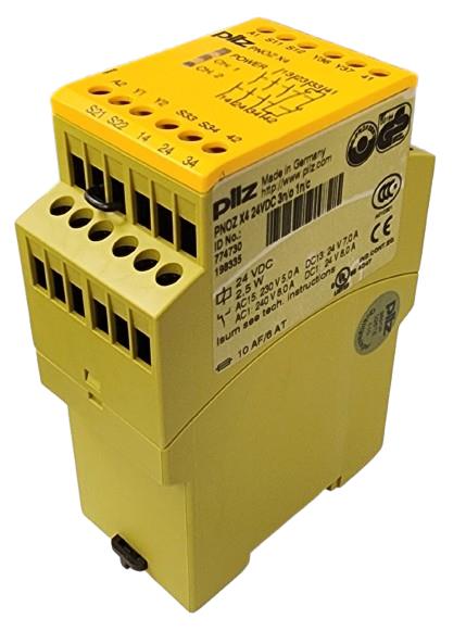 PILZ PNOZ X4 24VDC 3N/O 1N/C