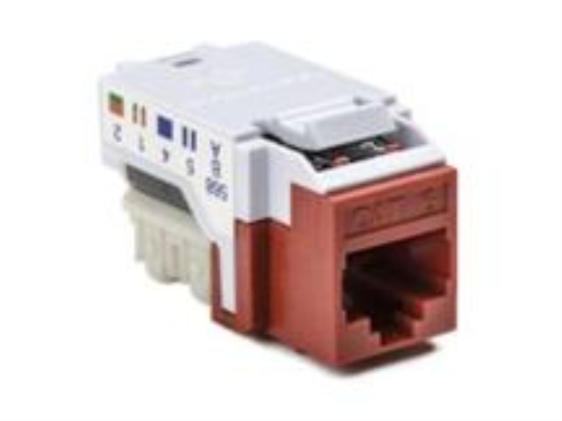 HELLERMANN TYTON RJ45FC6-RED