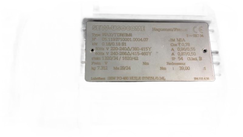 WA20/TDR63M4 by SEW EURODRIVE