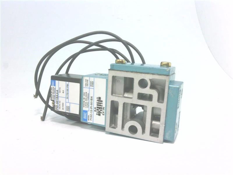 MAC VALVES INC 713C-12-PI-501BA