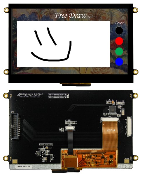 NEWHAVEN DISPLAY NHD-7.0-800480FT-CTXL-CTP