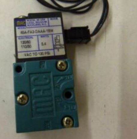 MAC VALVES INC 45A-FA2-DAAA-1BM