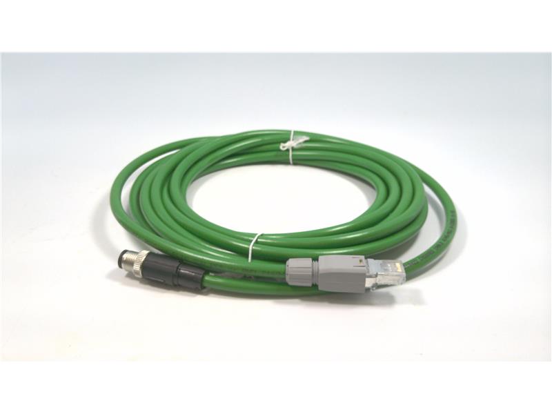 EFECTOR RJ45 TO M12 JUMPER 5M PUR-E18422