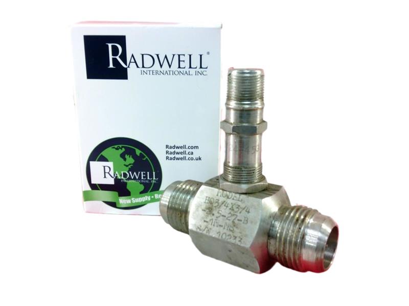 HO3/4X3/4-2.5-27-B-1M-MS by HOFFER FLOW CONTROLS INC