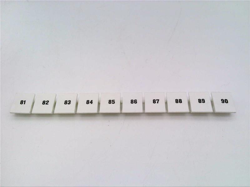 PHOENIX CONTACT ZB10 LGS:FORTL.ZAHLEN 81-90