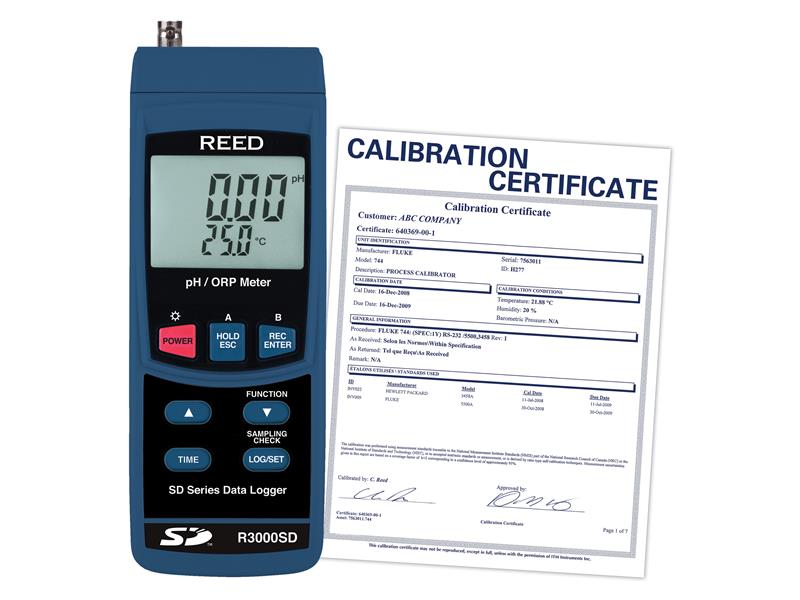 REED INSTRUMENTS R3000SD-NIST