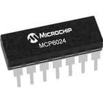 MCP6024-I/P by MICROCHIP TECHNOLOGY INC