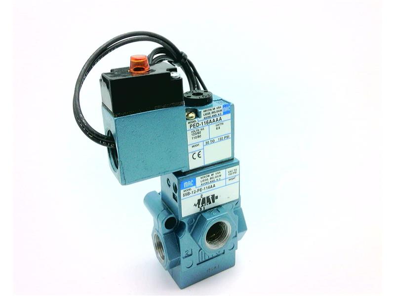 MAC VALVES INC 55B-12-PE-116AA