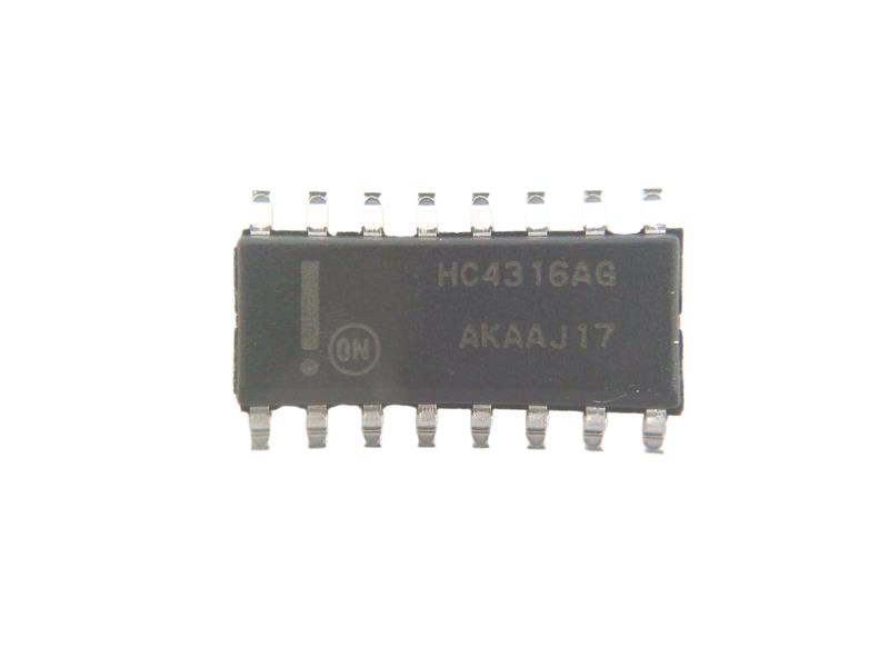 MC74HC4316ADR2G by ON SEMICONDUCTOR
