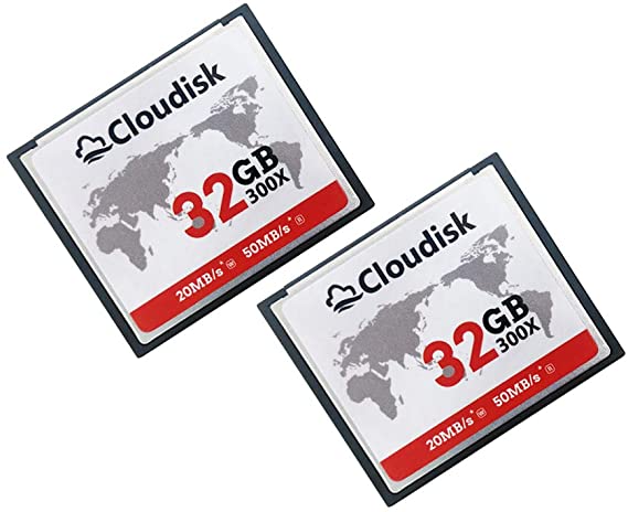 CLOUDISK 32GB COMPACT FLASH CARD