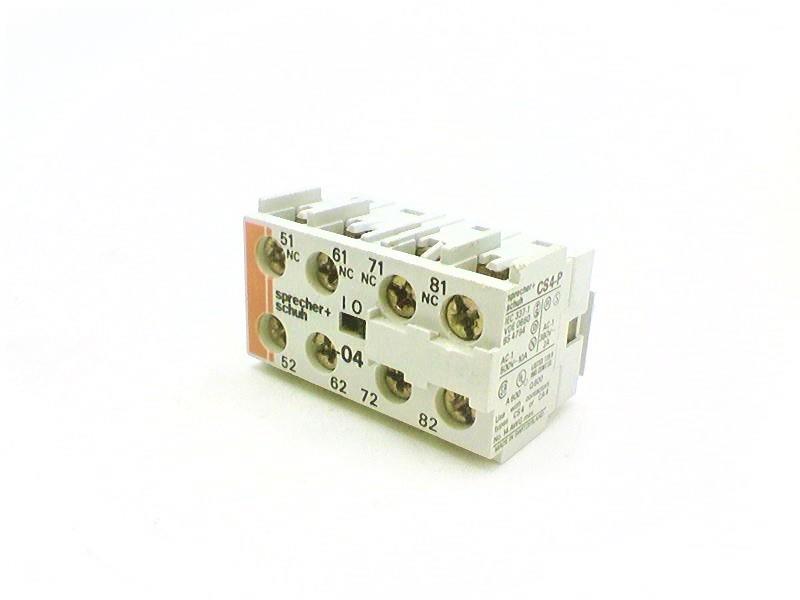 SPRECHER & SCHUH CS4-P-04