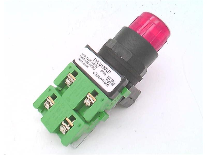 C3 CONTROLS FVLU120LR-AIPBCRD-NO-NC