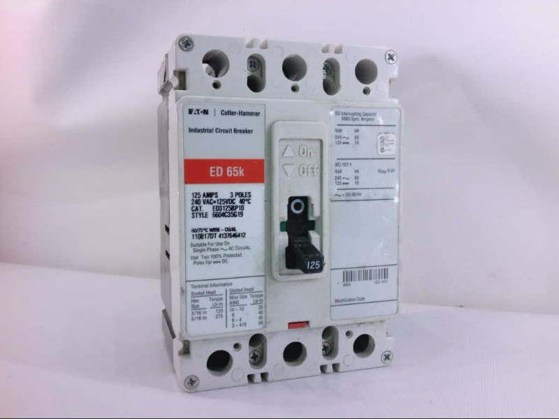 EATON CORPORATION ED3125BP10